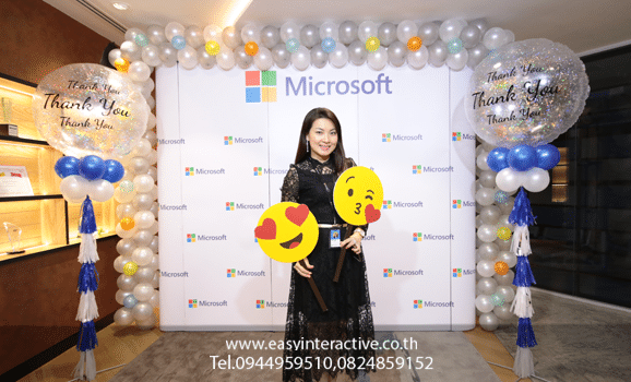 ให้เช่า ถ่ายรูปด่วนปริ้นหน้างาน งาน Microsoft (Thailand) .